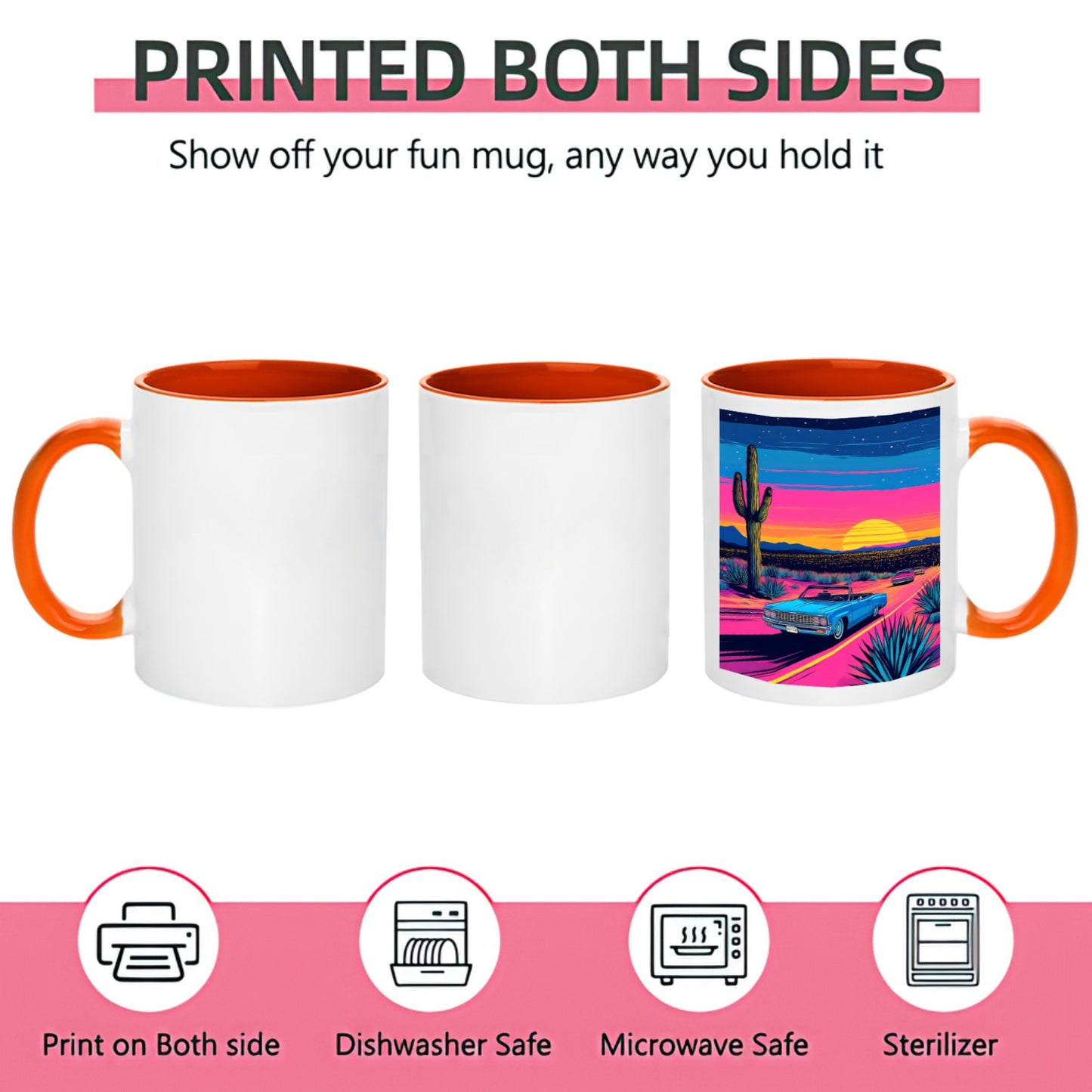 Sunset 11OZ 325ml Ceramic Mug