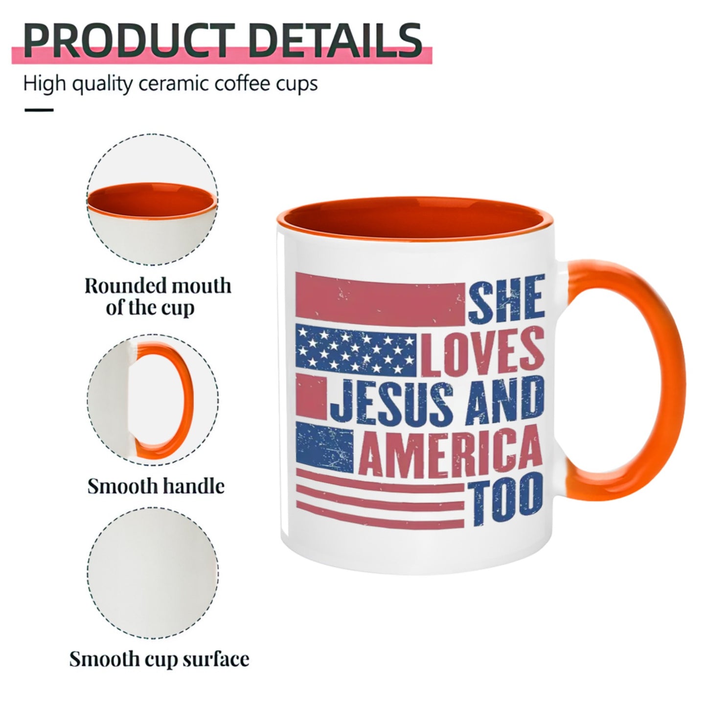 Love Jesus 11OZ 325ml Ceramic Mug