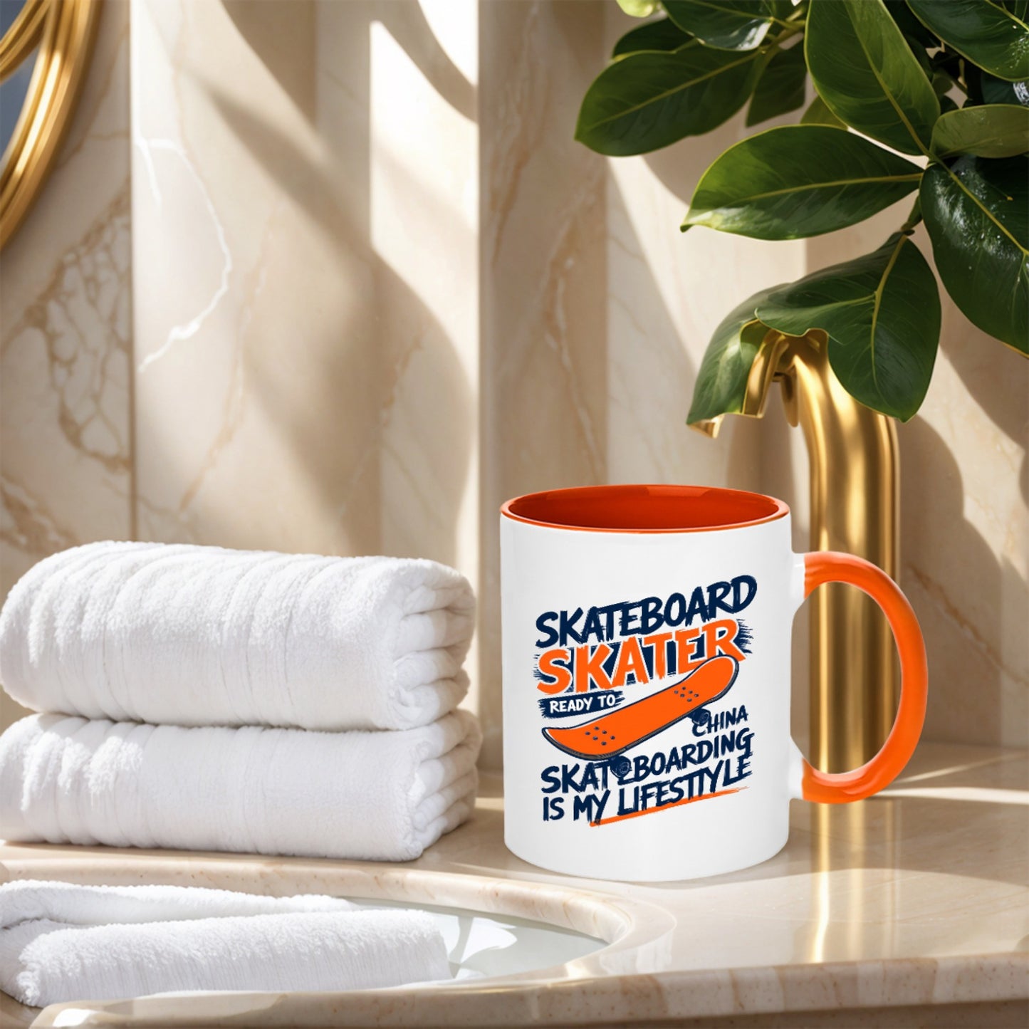 SKATEBOARD 11OZ-15OZ Ceramic Mug