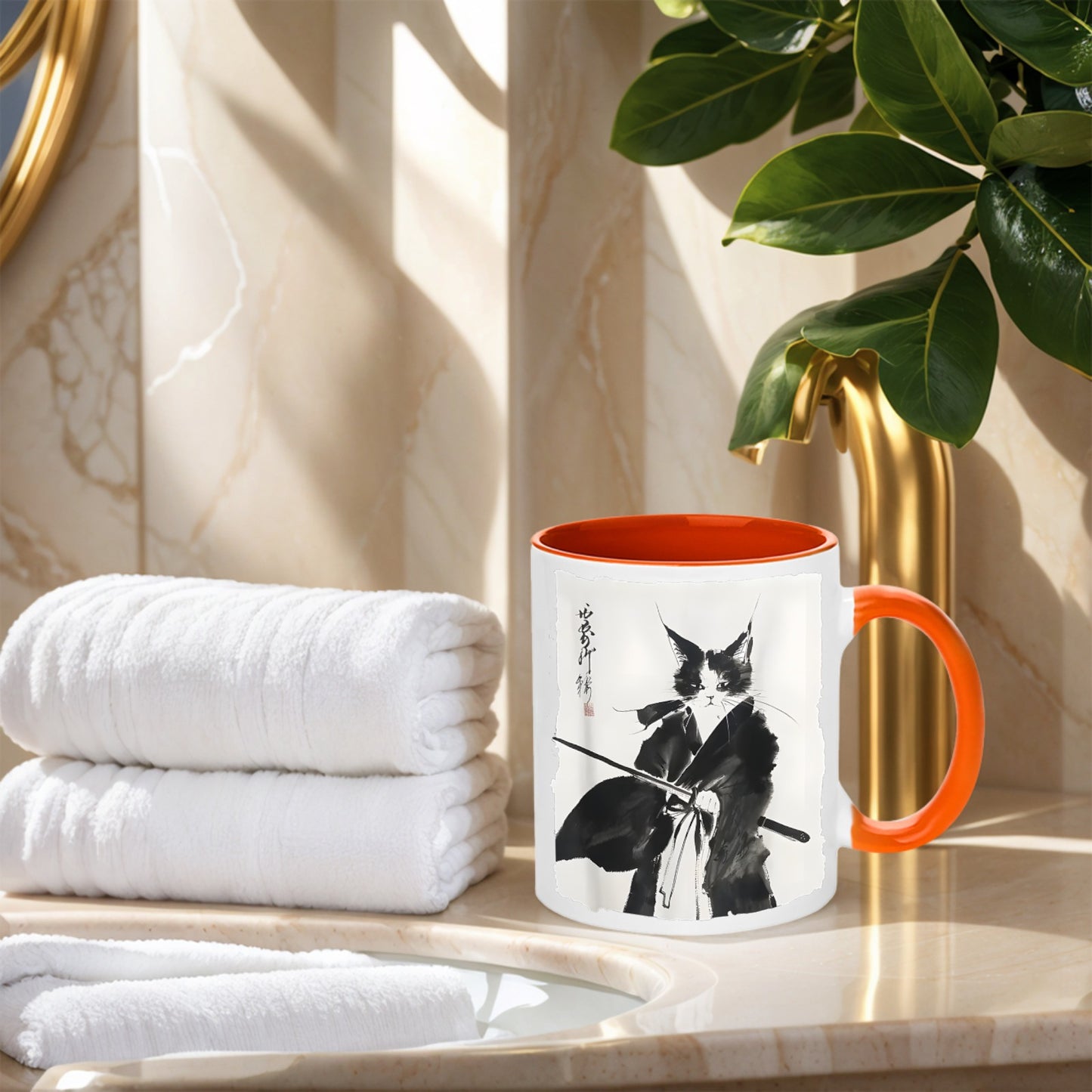 Cat Warriors 11OZ-15OZ Ceramic Mug