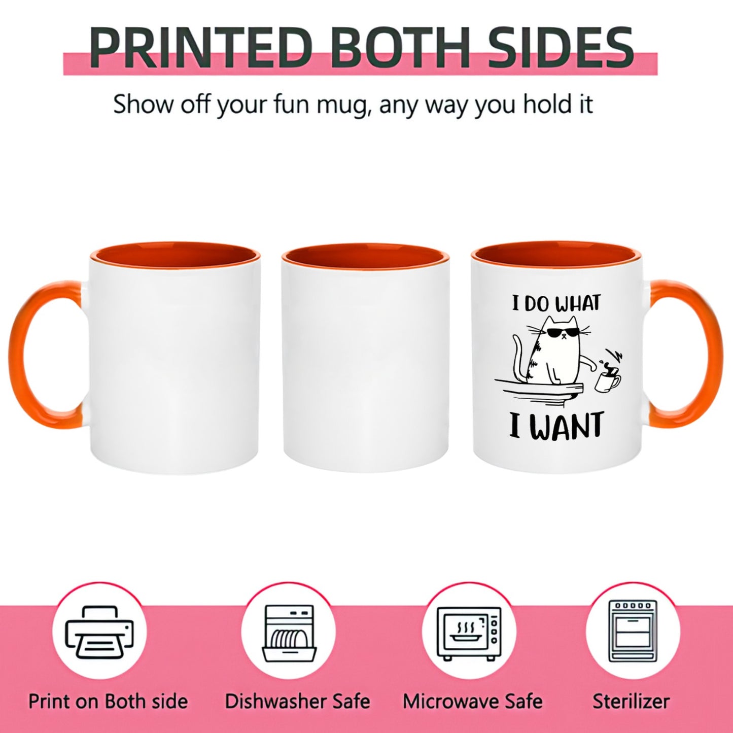 Cat 11OZ-15OZ Ceramic Mug