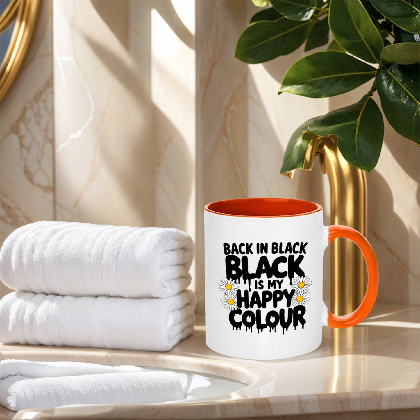 BLACK 11OZ 325ml Ceramic Mug