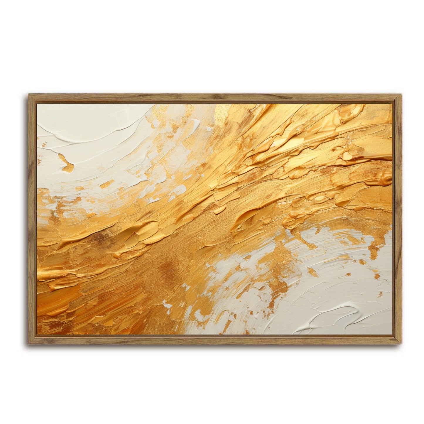 Moon Framed Canvas Painting For Wall