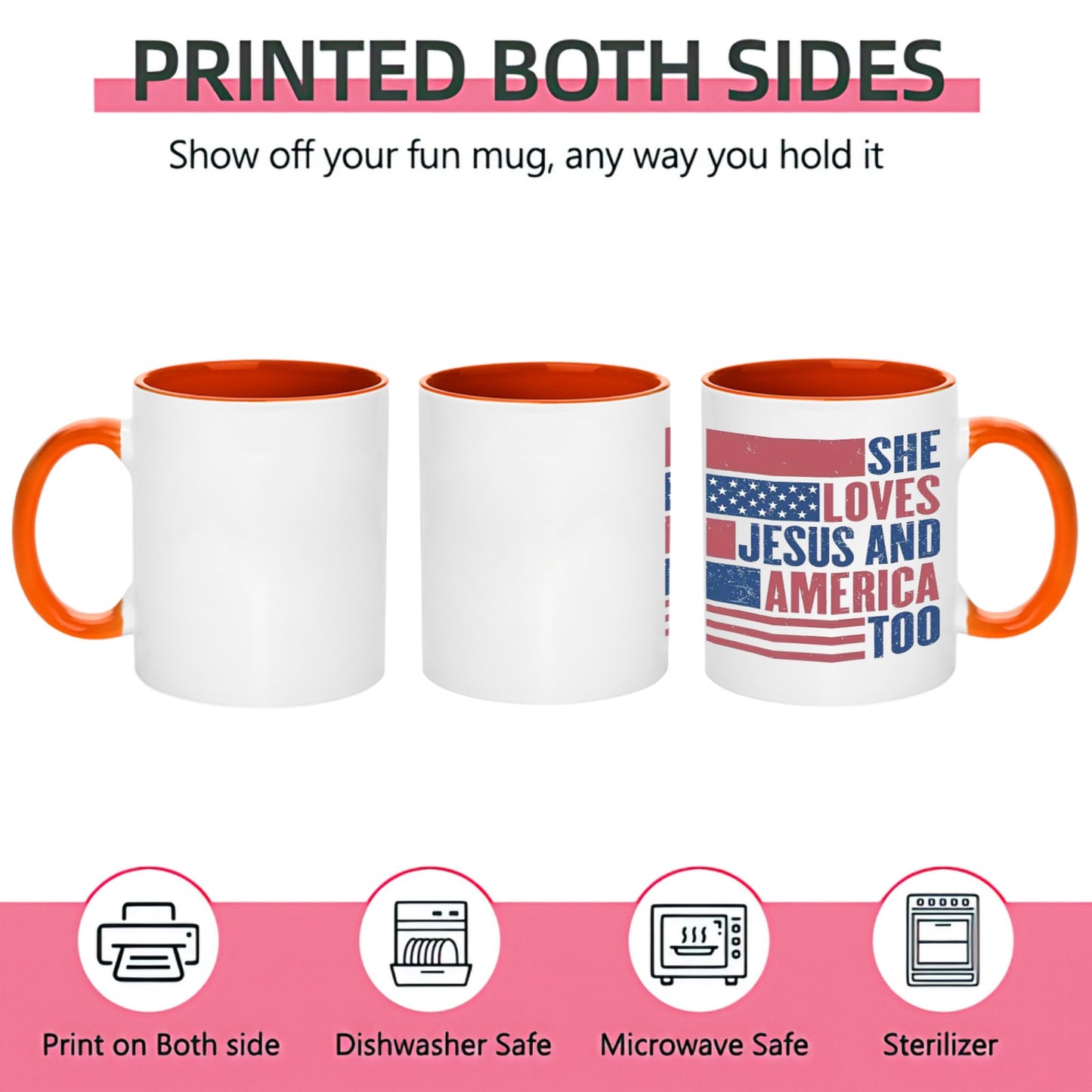 Love Jesus 11OZ 325ml Ceramic Mug