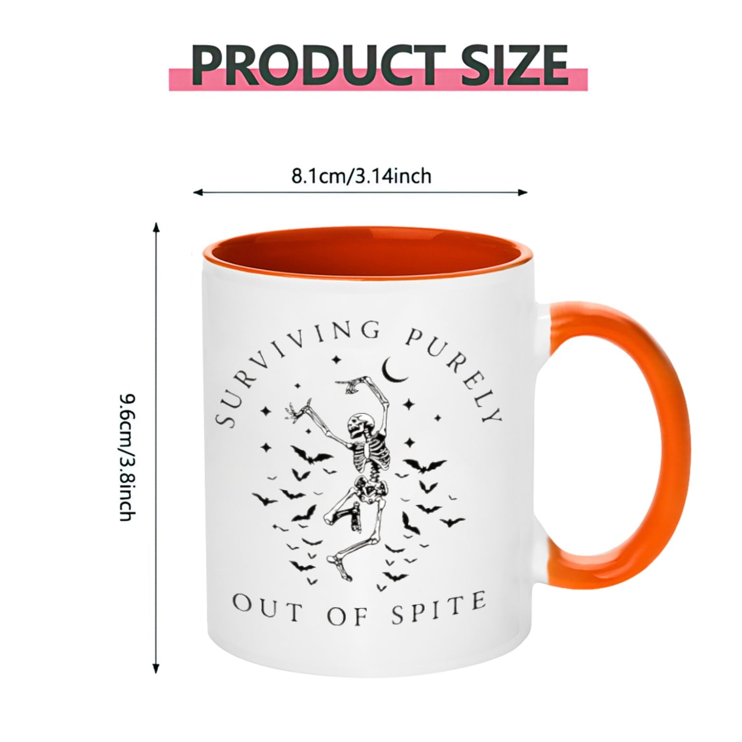 SURVIVING PURELY 11OZ 325ml Ceramic Mug