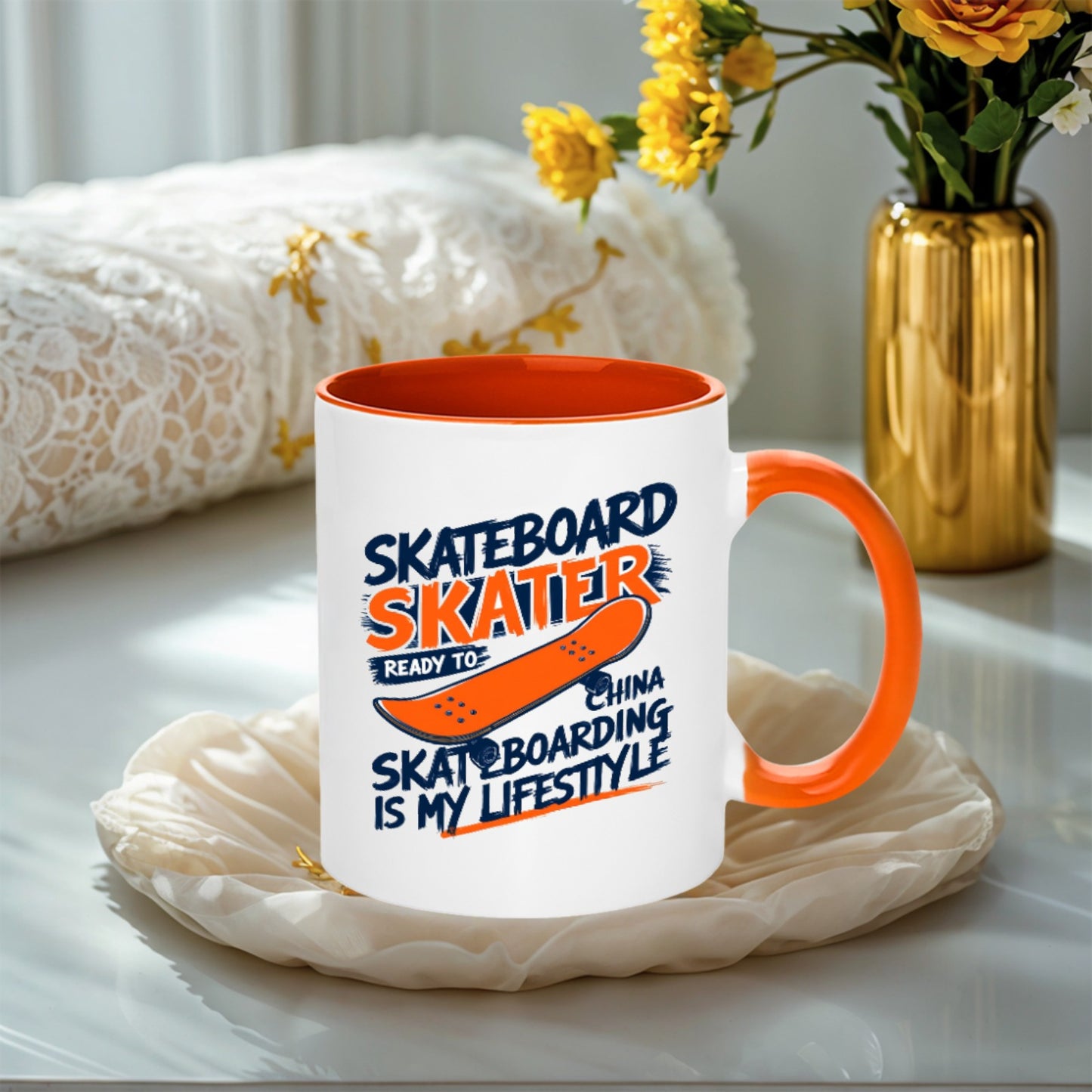 SKATEBOARD 11OZ-15OZ Ceramic Mug
