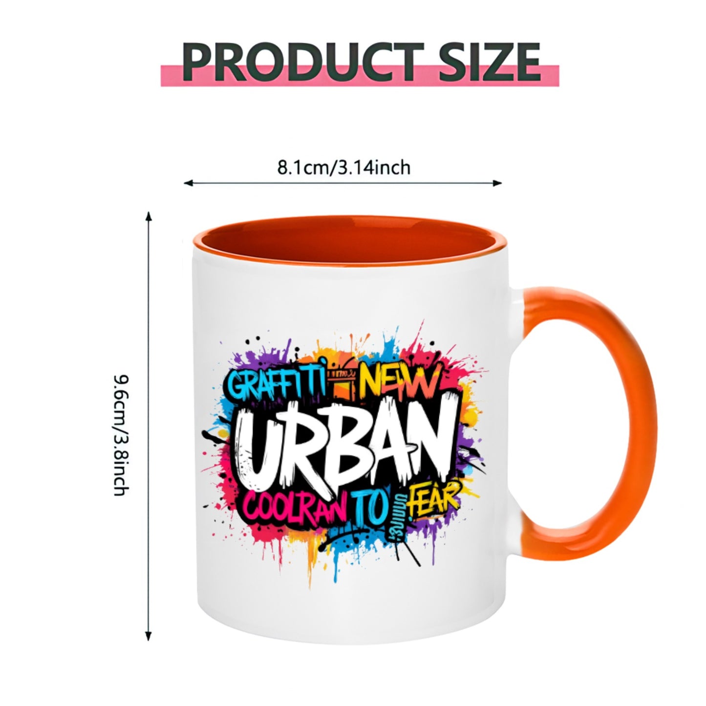 URBAN 11OZ 325ml Ceramic Mug