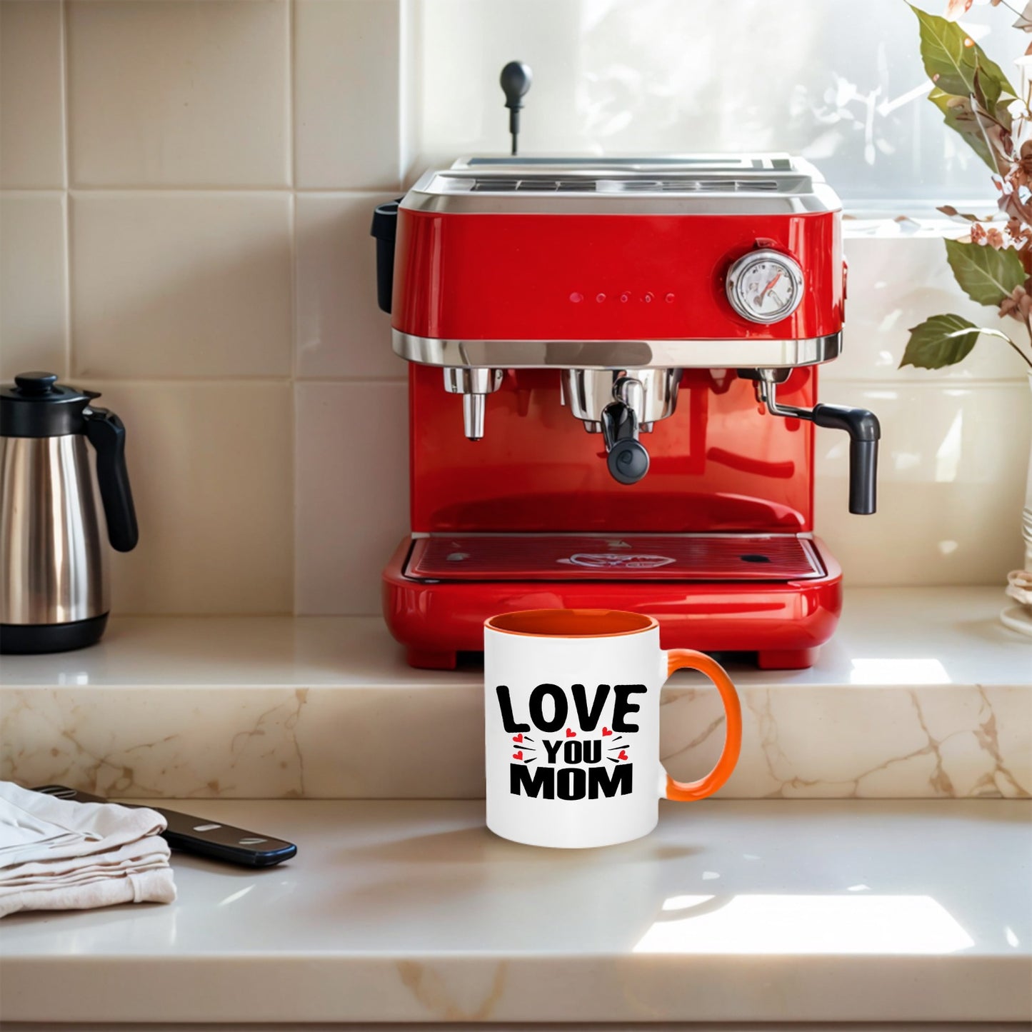 LOVE YOU MOM 11OZ 325ml Ceramic Mug