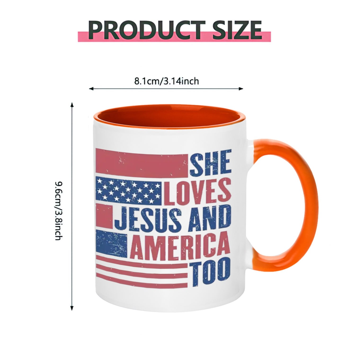 Love Jesus 11OZ 325ml Ceramic Mug