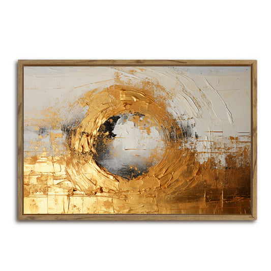 Framed Canvas Painting for Wall 24x16 inches