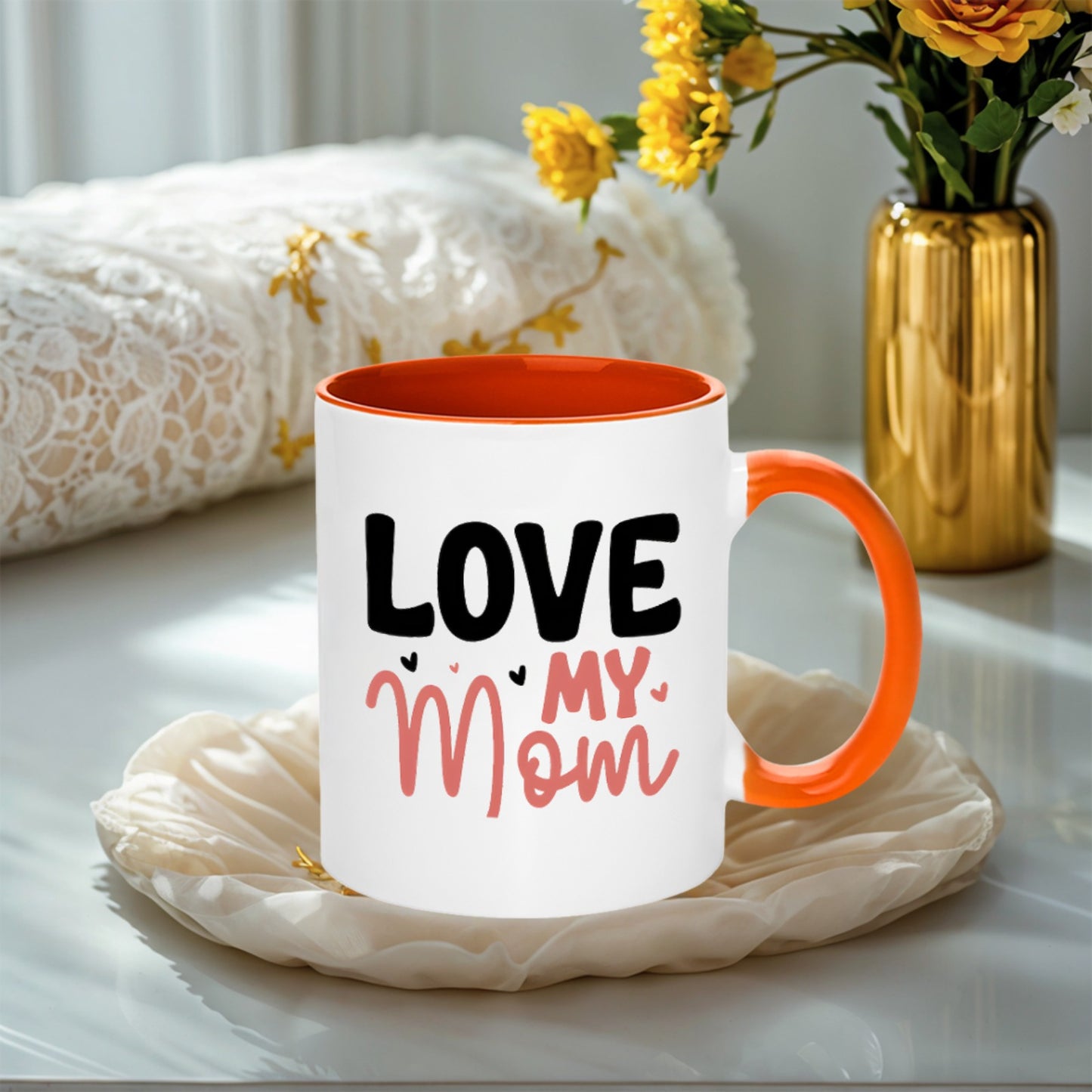 LOVE MY MOM 11OZ 325ml Ceramic Mug