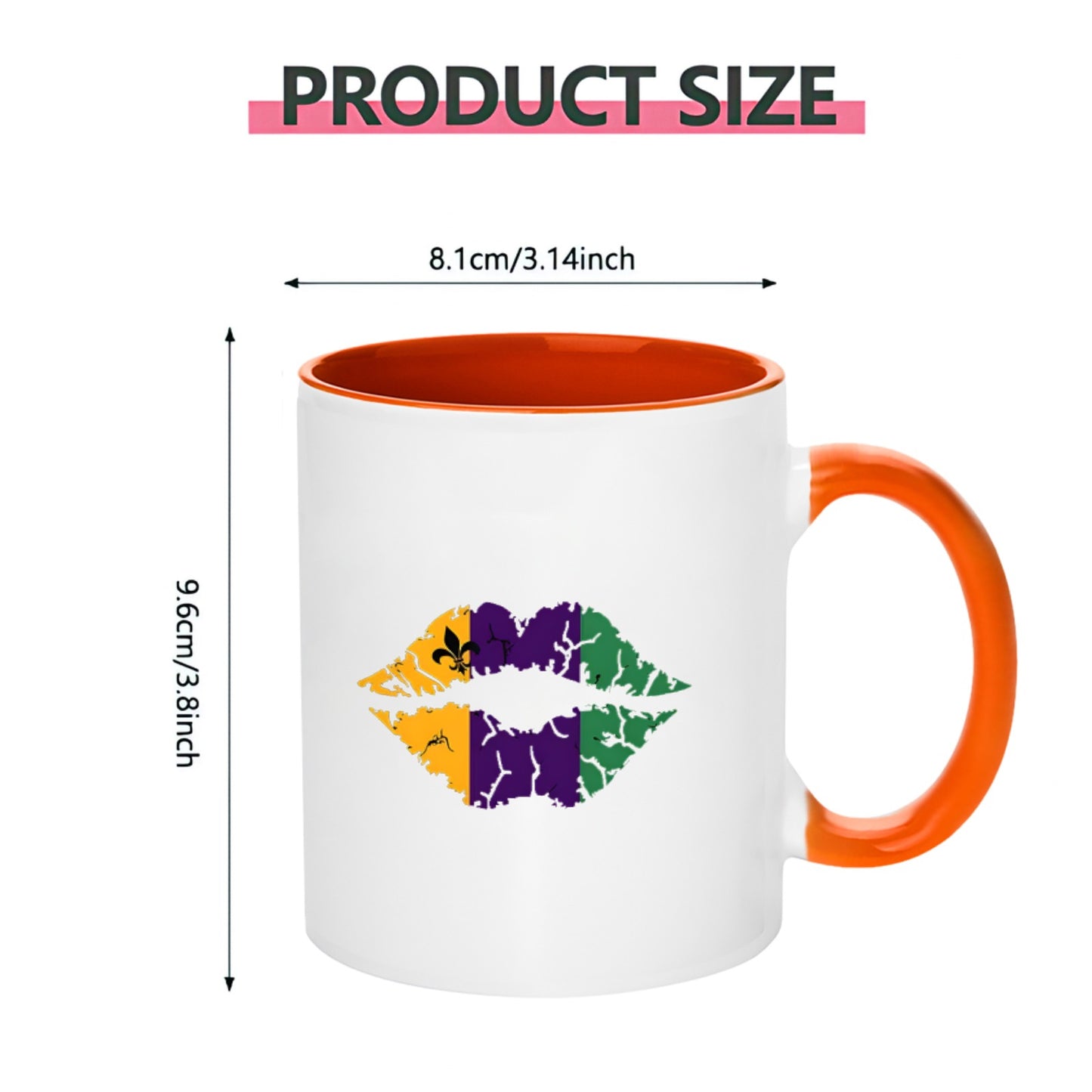 Hot! Lip 11OZ-15OZ Ceramic Mug