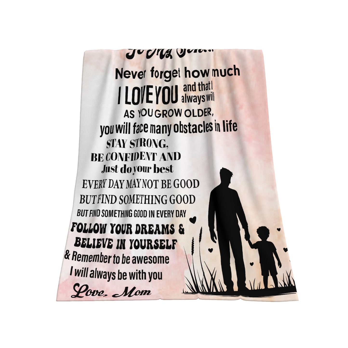 Gift For Son Flannel Blanket