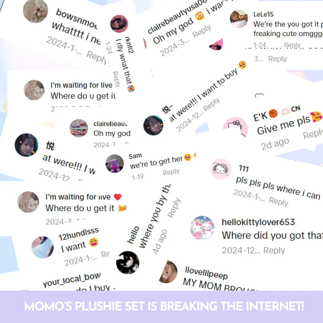 Momo's Place™ Plushie Set