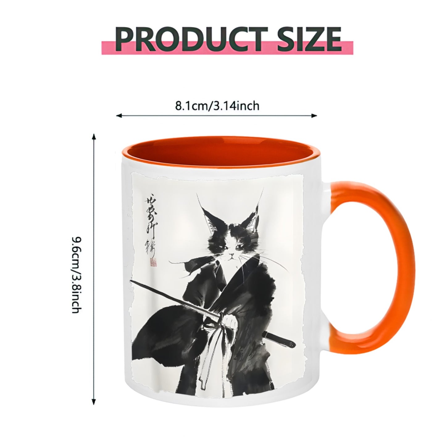 Cat Warriors 11OZ-15OZ Ceramic Mug