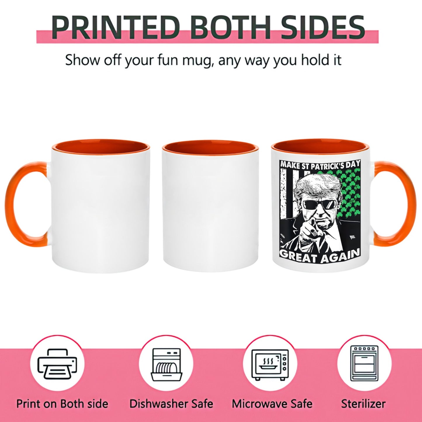 Patrick Day 11OZ-15OZ Ceramic Mug