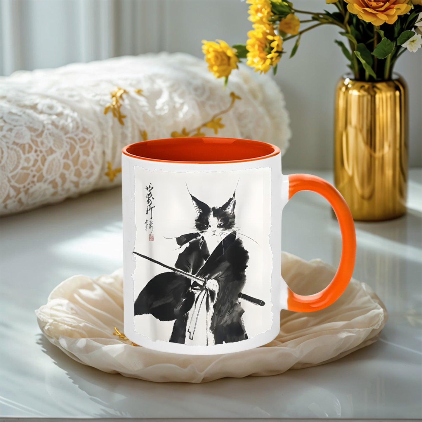 Cat Warriors 11OZ-15OZ Ceramic Mug