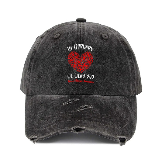 Emergency Unisex Adjustable Curved Brim Print Hole Cowboy Baseball Hat