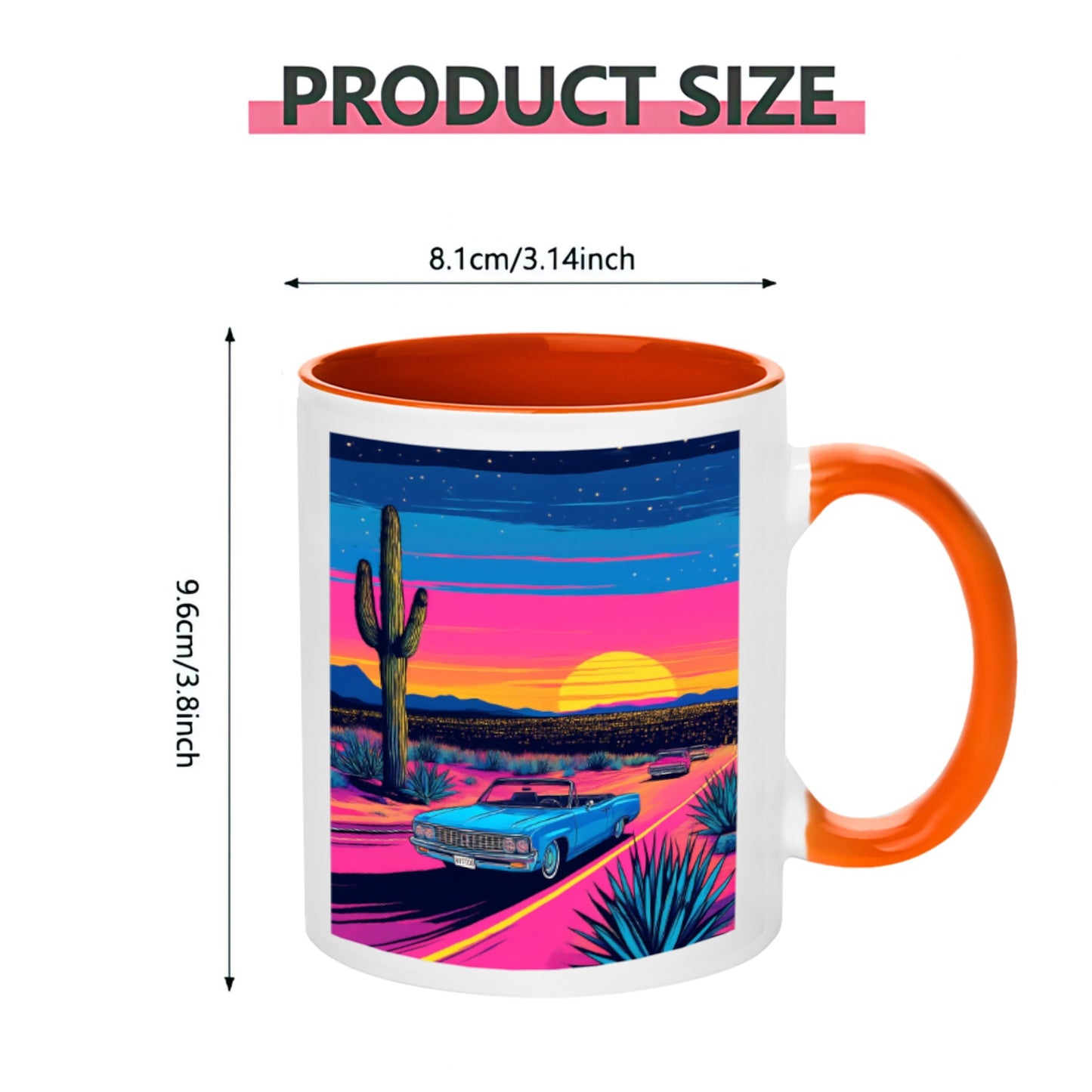 Sunset 11OZ 325ml Ceramic Mug