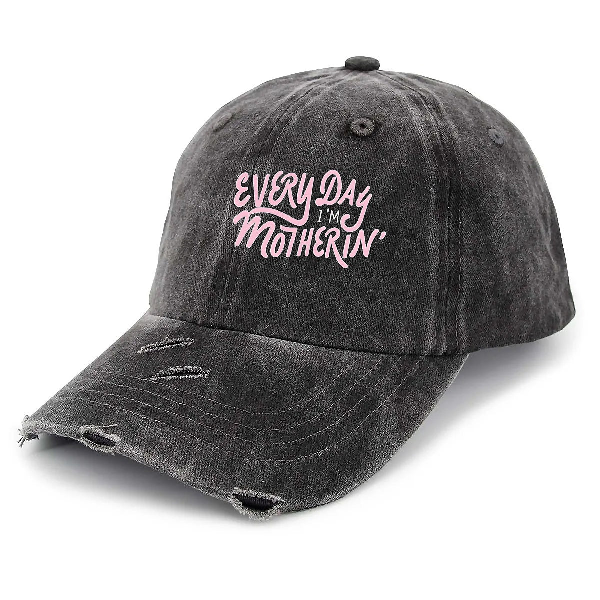 Everyday Mother In Unisex Adjustable Curved Brim Print Hole Cowboy Baseball Hat