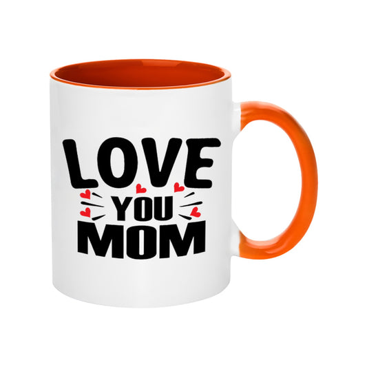 LOVE YOU MOM 11OZ 325ml Ceramic Mug