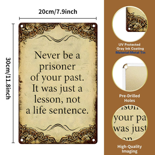 8"x12" Vintage Style Tin Painting - Metal Tin Sign, Sturdy and Durable, Wear-resistant and Rust-resistant, Suitable for Porch, Garage, Home, Bar, Club, Farm, Garden Decoration, Perfect Gift