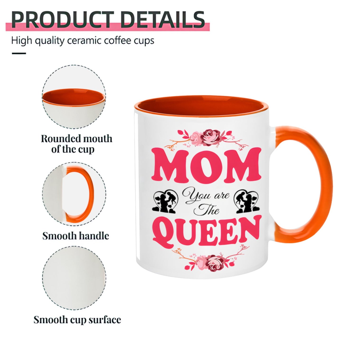 MOM 11OZ-15OZ Ceramic Mug