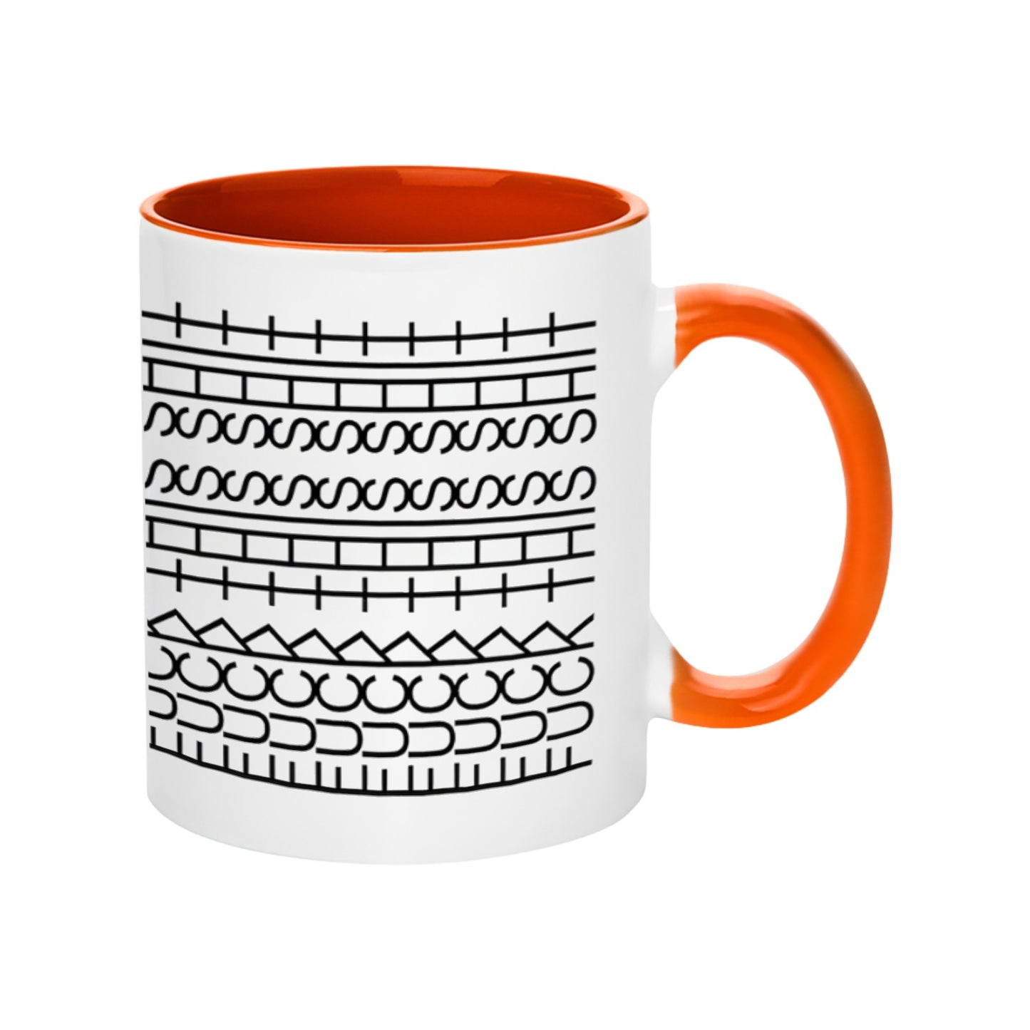 Geometric Patterns 11OZ-15OZ Ceramic Mug
