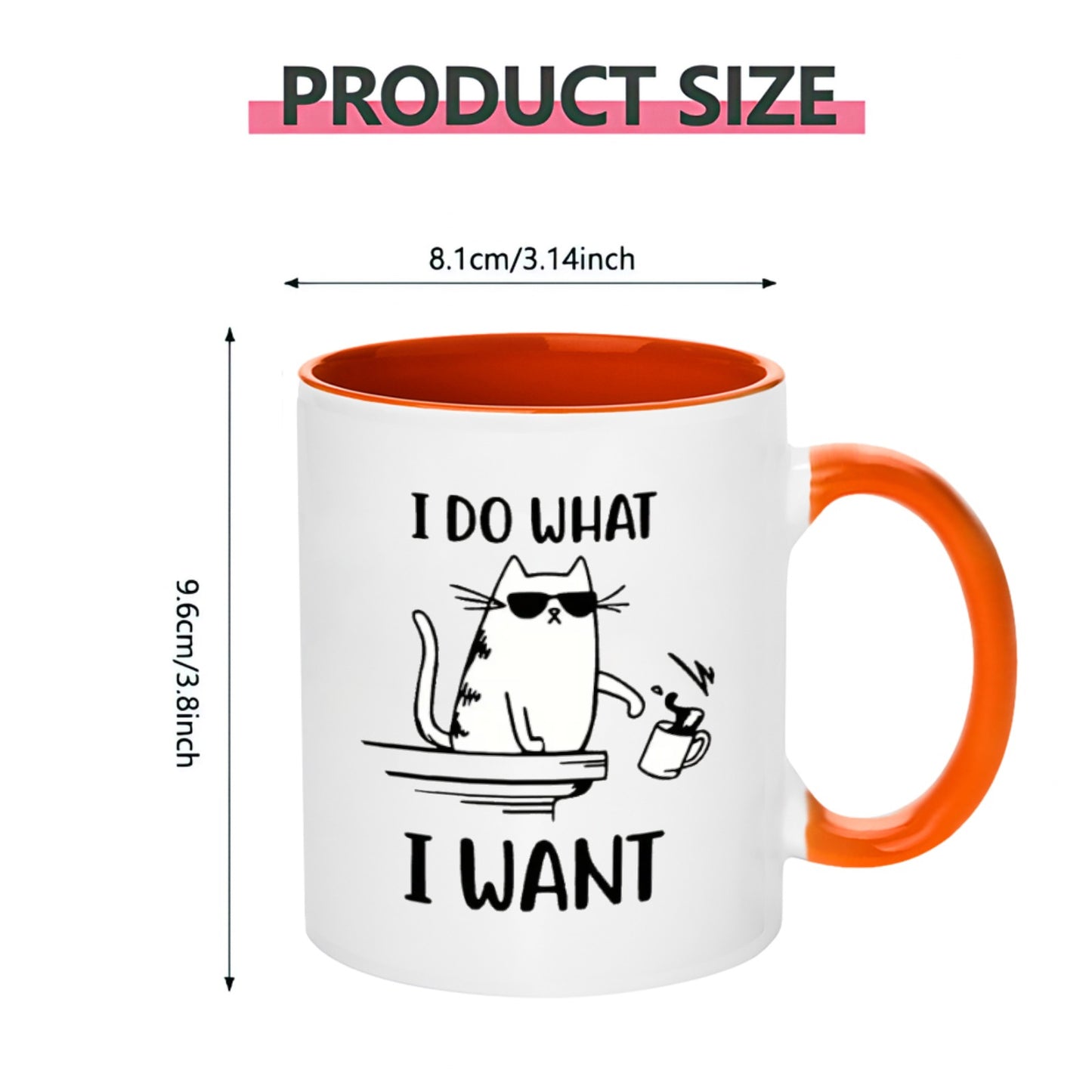 Cat 11OZ-15OZ Ceramic Mug