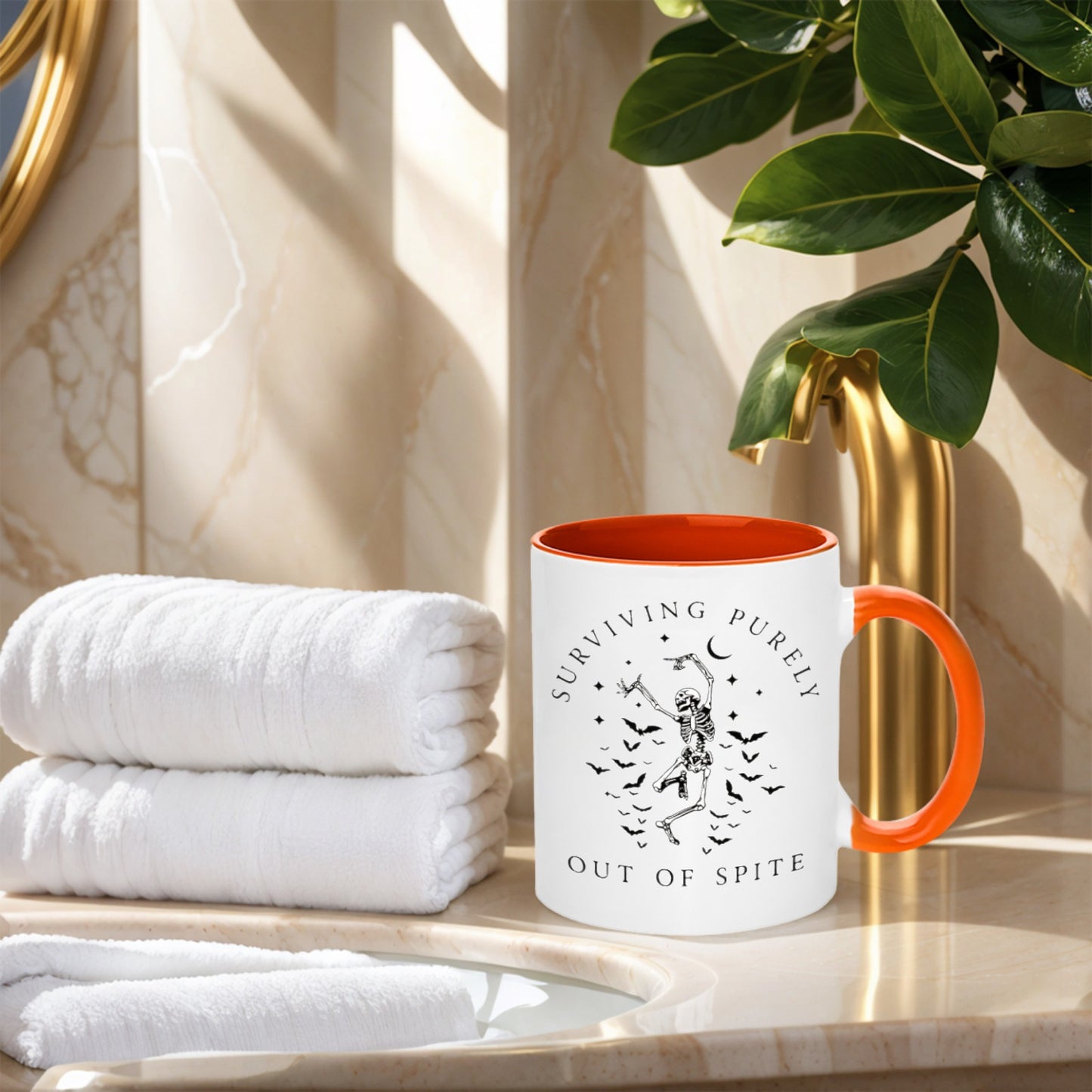 SURVIVING PURELY 11OZ 325ml Ceramic Mug