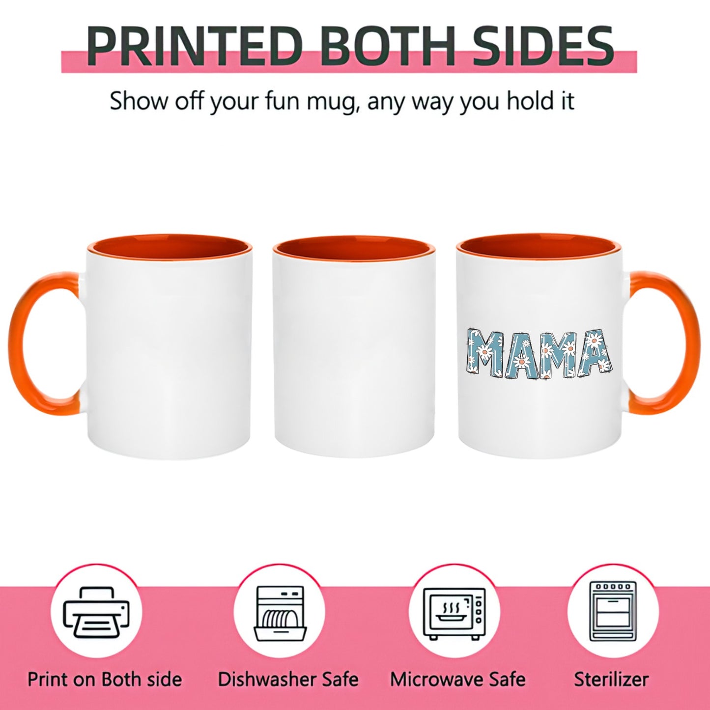 MAMA 11OZ-15OZ Ceramic Mug