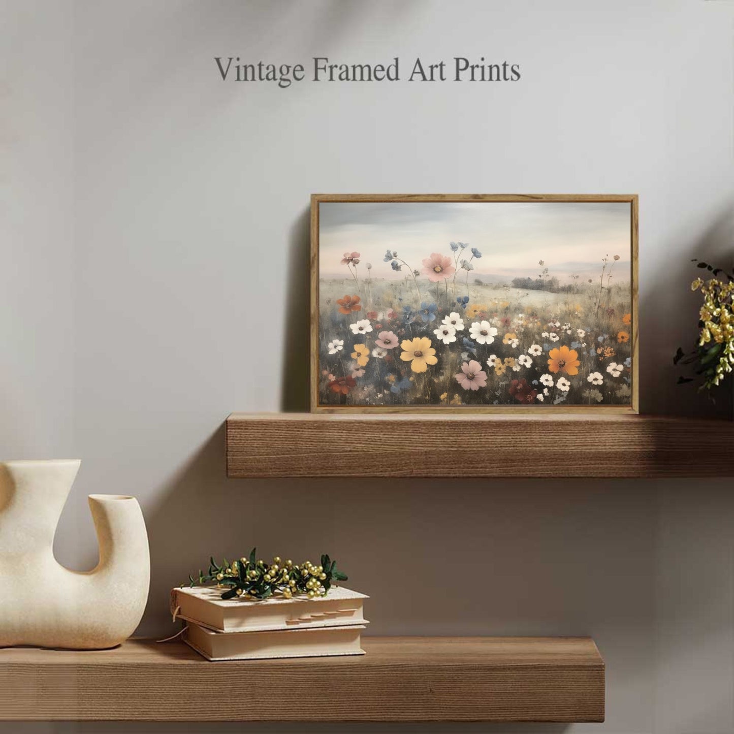 Framed Canvas Prints for Wall 24x16 inches