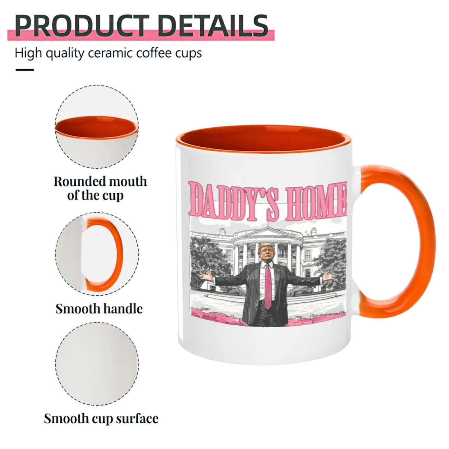 Daddy's Home 11OZ-15OZ Ceramic Mug