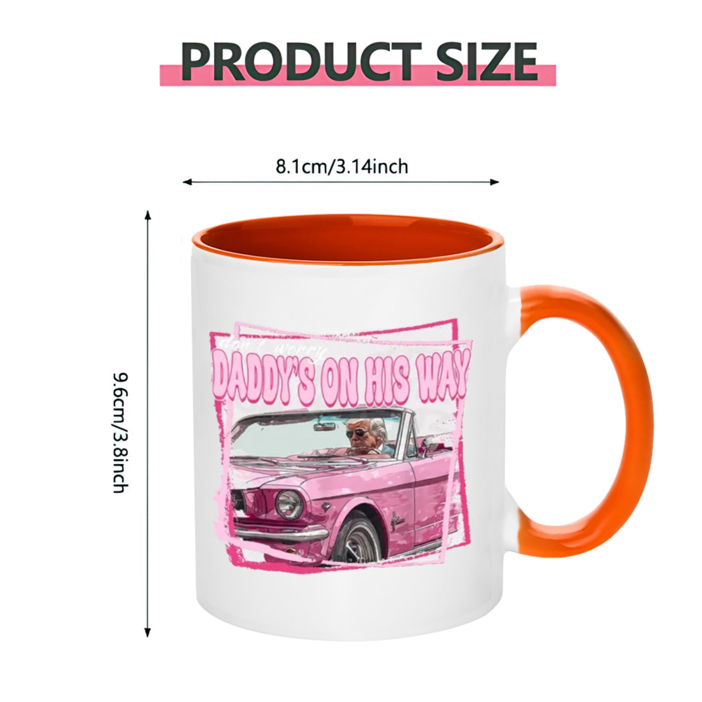 DADDY'S ON THE WAY 11OZ-15OZ Ceramic Mug