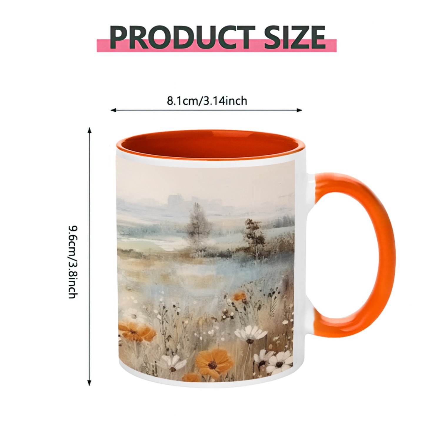 Scene 11OZ 325ml Ceramic Mug