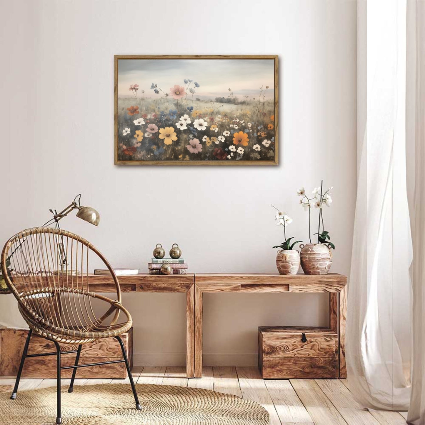 Framed Canvas Prints for Wall 24x16 inches