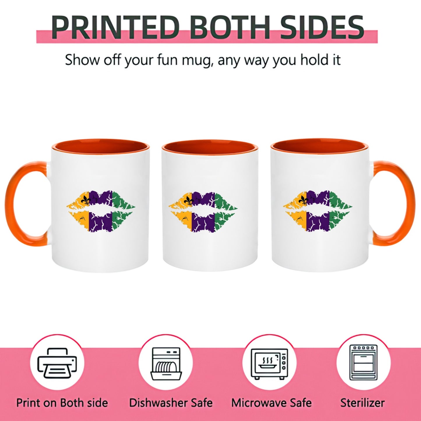 Hot! Lip 11OZ-15OZ Ceramic Mug