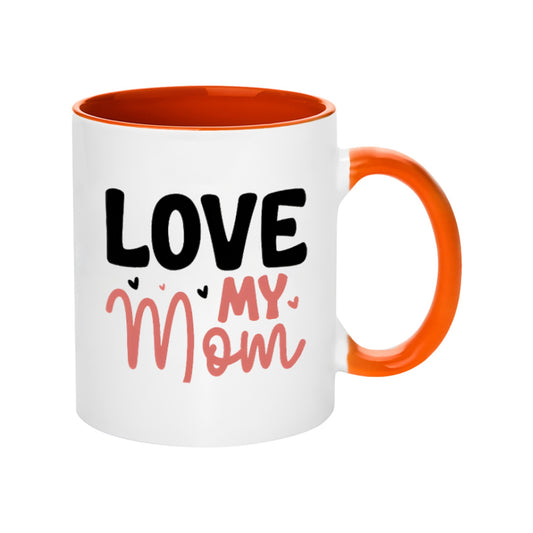 LOVE MY MOM 11OZ 325ml Ceramic Mug